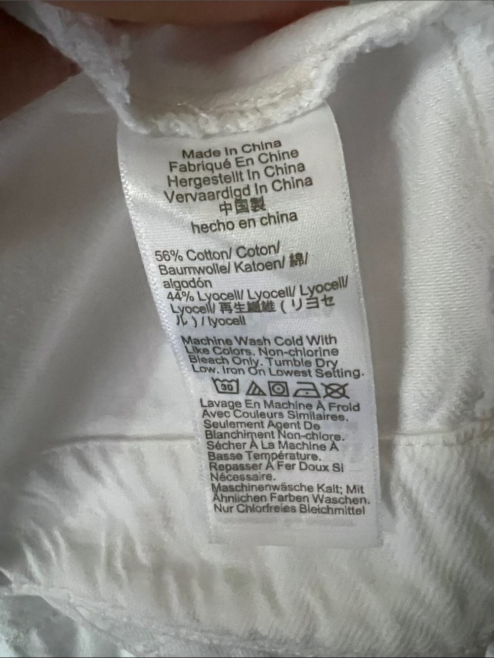 Madewell Airy Denim Circle Dress in White - Picture 4 of 5